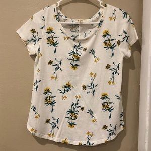 Yellow Floral T-shirt